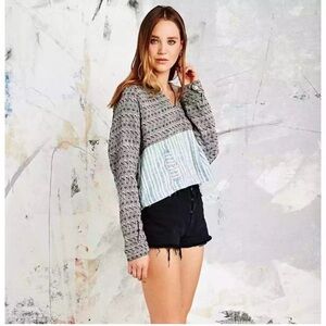 Ace and jig cropped hoodie